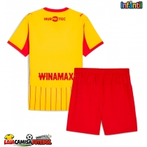 Camisa de Futebol RC Lens Equipamento Principal Infantil 2025-26 Manga Curta (+ Calças curtas)
